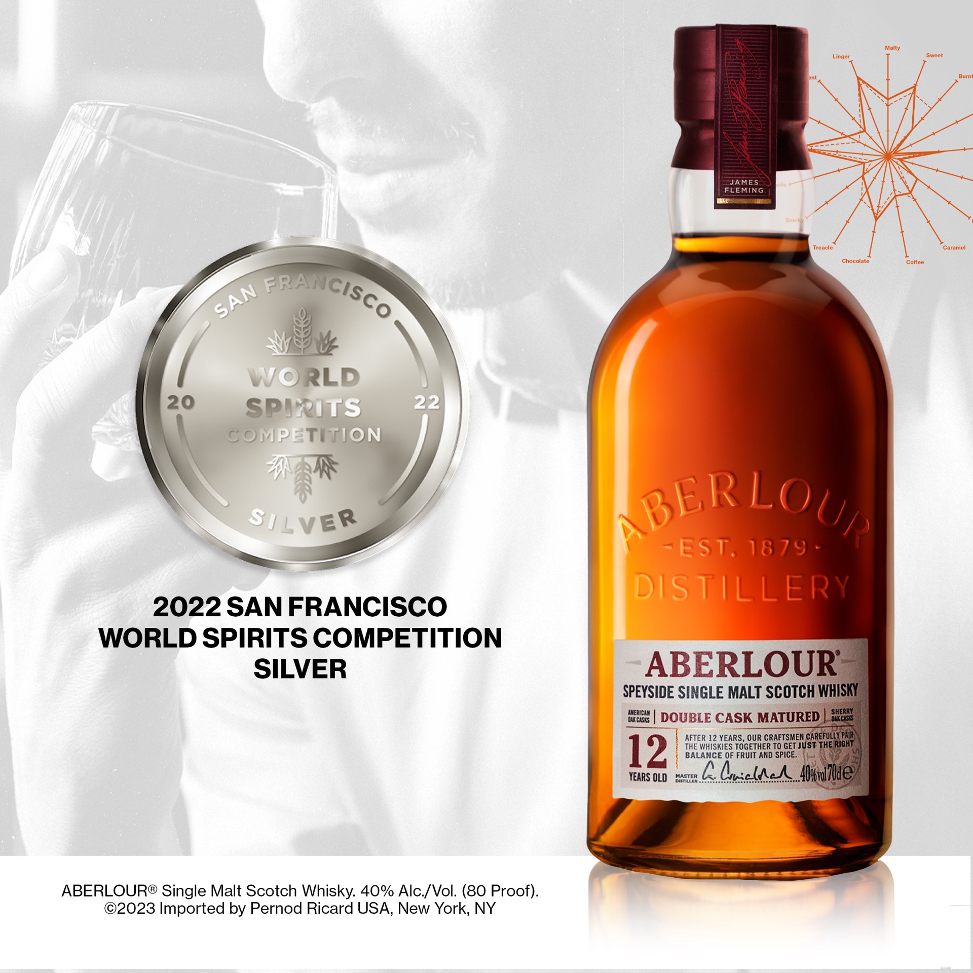 slide 9 of 9, Aberlour Highland Single Malt Scotch Whisky, 750 ml
