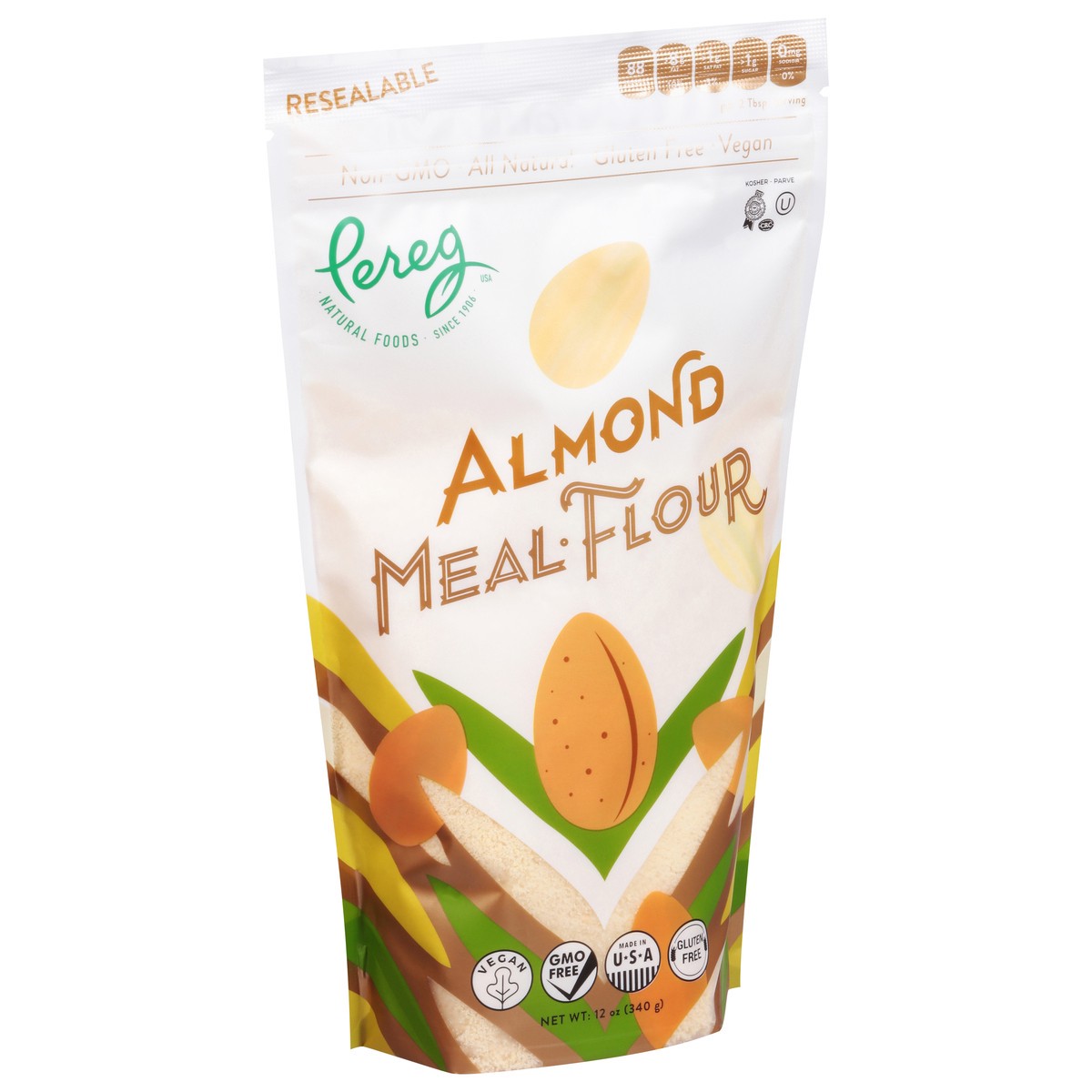 slide 7 of 9, Pereg Almond Meal Flou, 12 oz