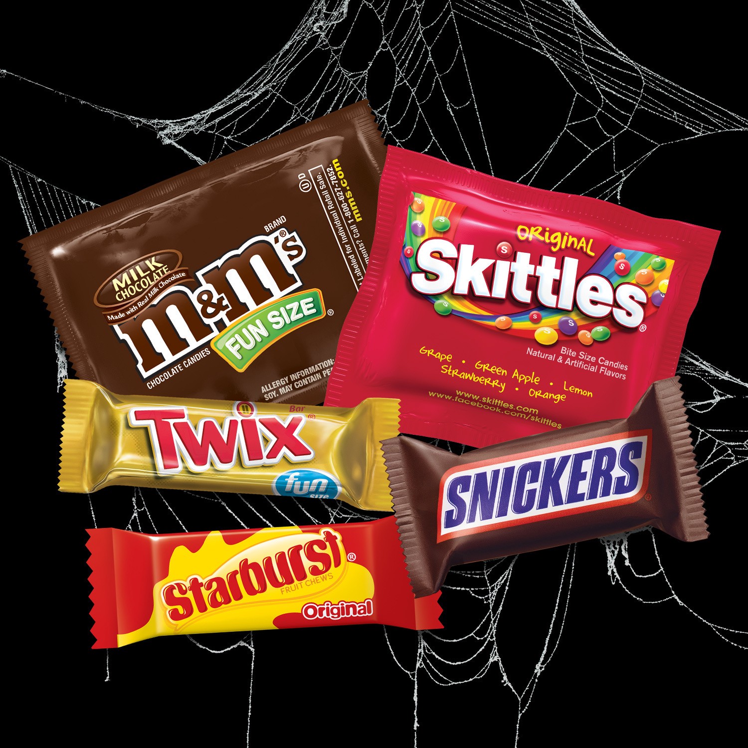 slide 2 of 5, Mixed MARS Chocolate and More Halloween Candy Variety Mix 67.09-Ounce Stand-up Bag, 160 ct