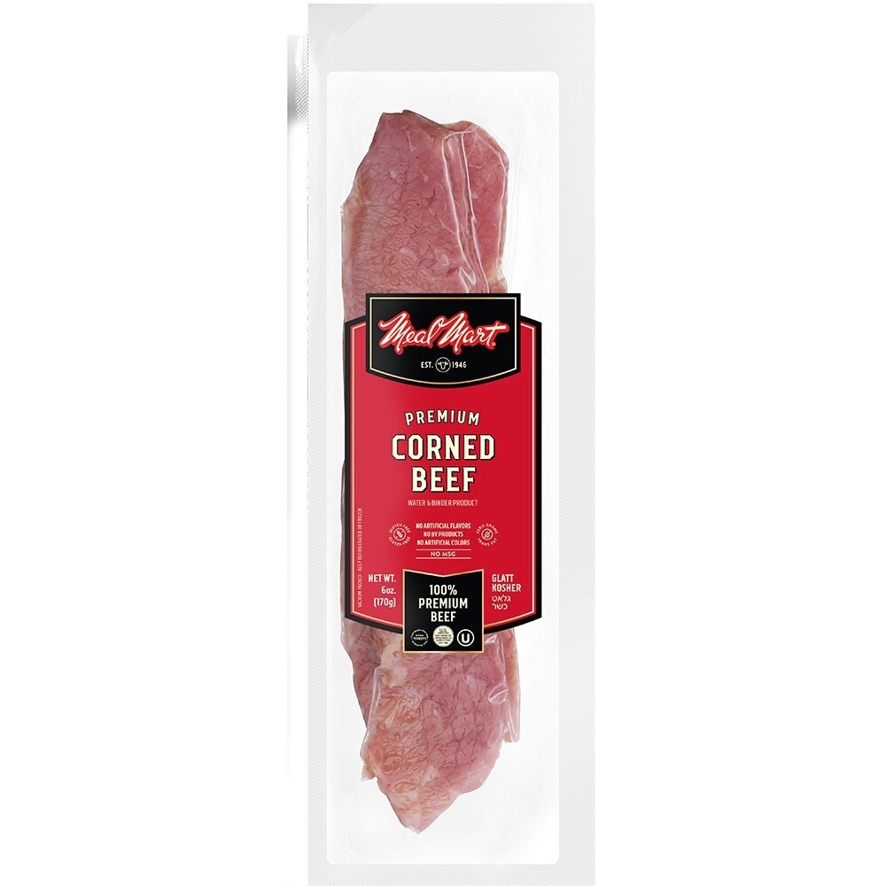 slide 1 of 1, Meal Mart Sliced Corned Beef, 6 oz