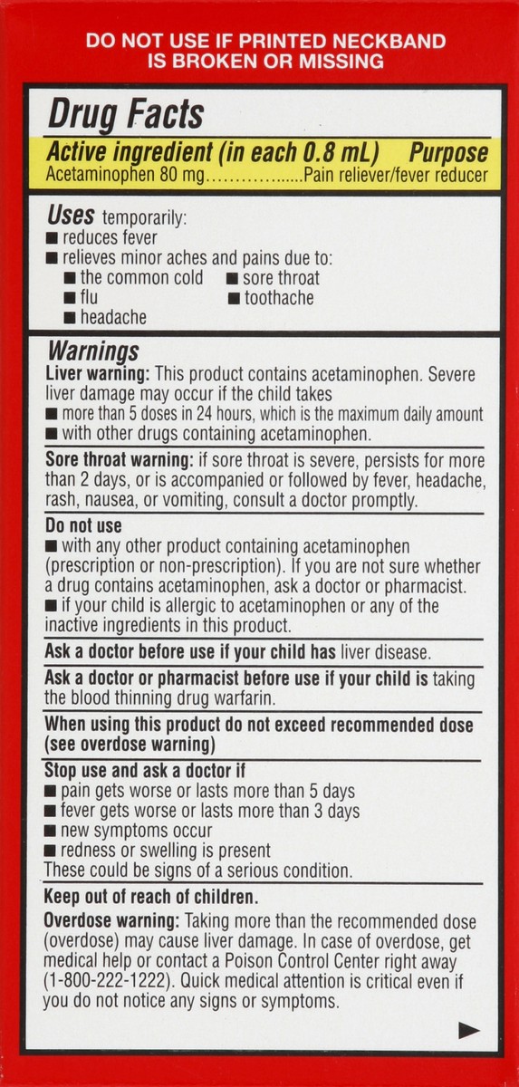 slide 5 of 5, PediaCare Fever Reducer/Pain Reliever 0.5 oz, 0.5 oz