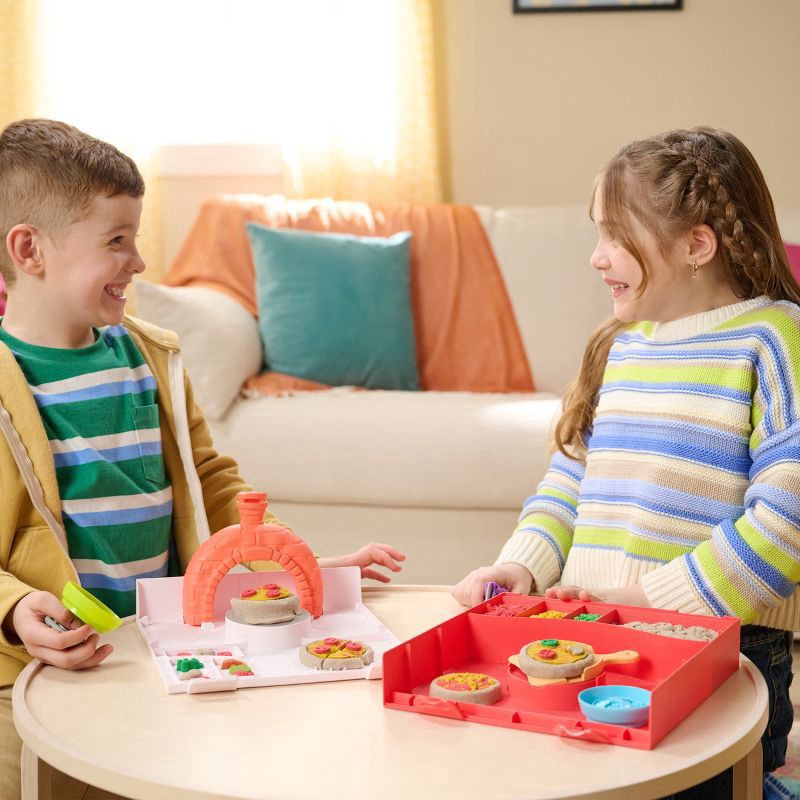 slide 8 of 8, Kinetic Sand Squish Pizza, 1 ct