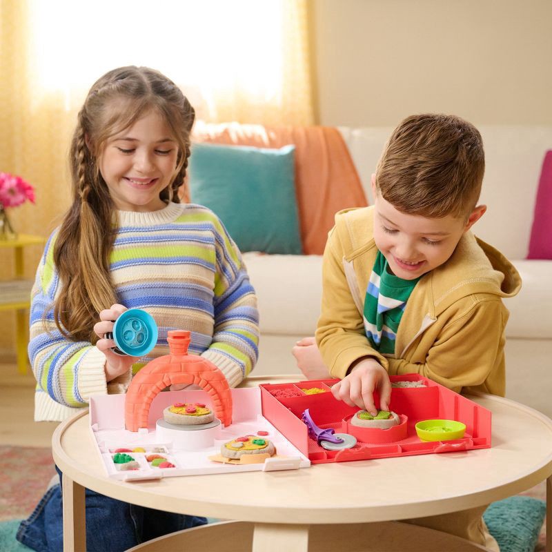 slide 6 of 8, Kinetic Sand Squish Pizza, 1 ct