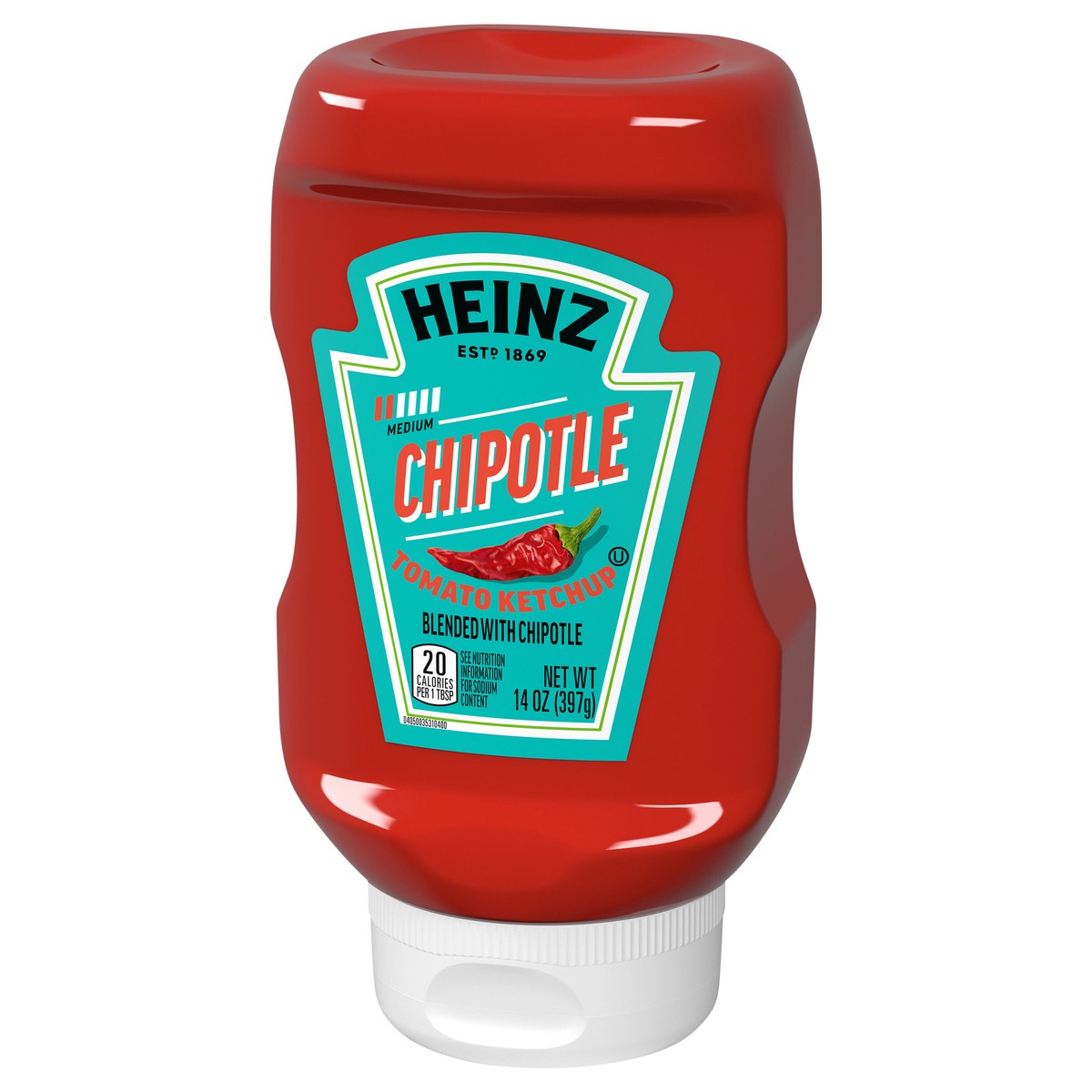 slide 3 of 15, Heinz Tomato Ketchup Blended With Chipotle, 14 oz Squeeze Bottle, 14 oz