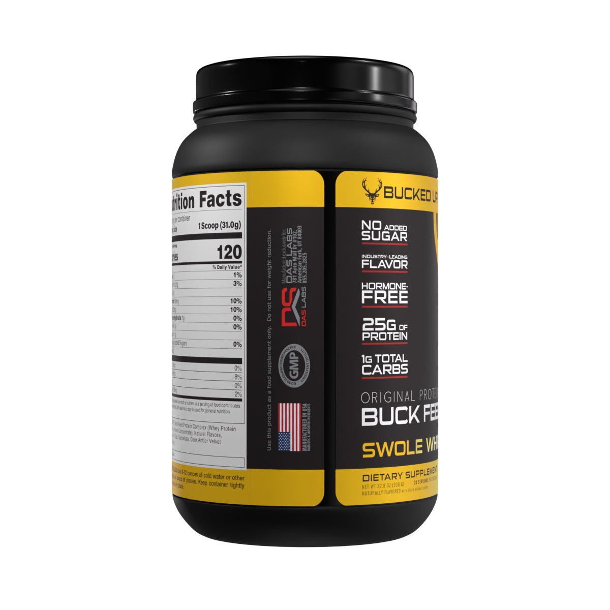 slide 2 of 4, Bucked Up Swole Whip Protein, 11.01 oz