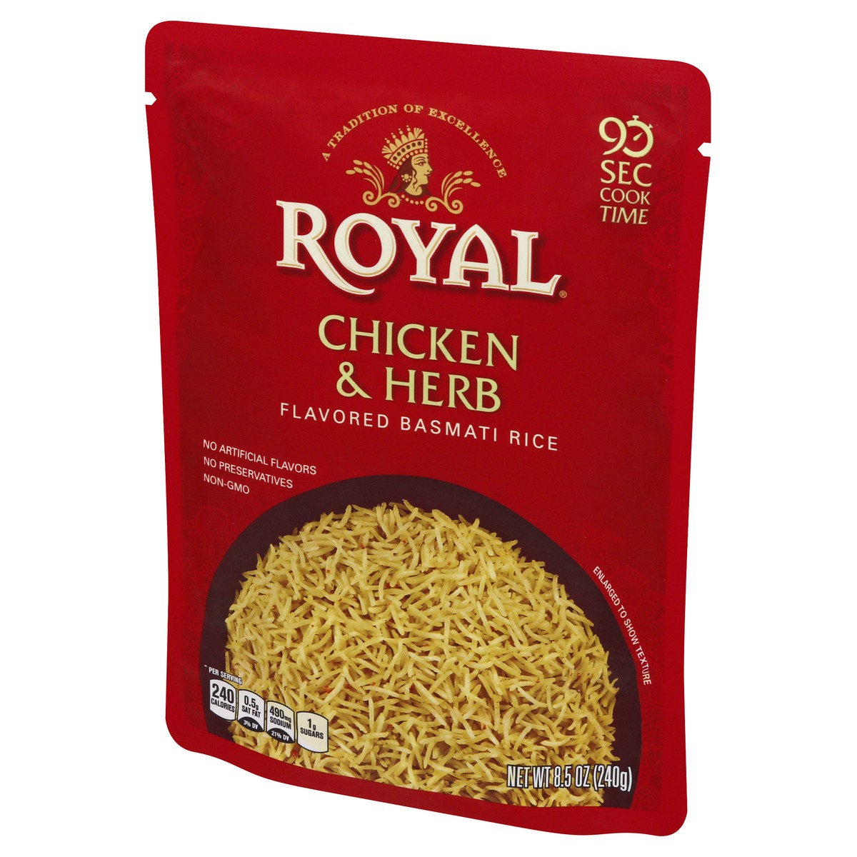 slide 9 of 9, Royal Chicken & Herb Basmati Rice, 8.5 Oz., 1 ct