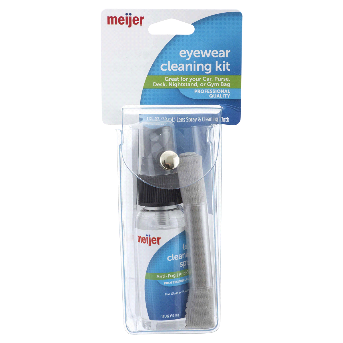 slide 1 of 5, Meijer Eyewear Cleaning Kit, 1 oz