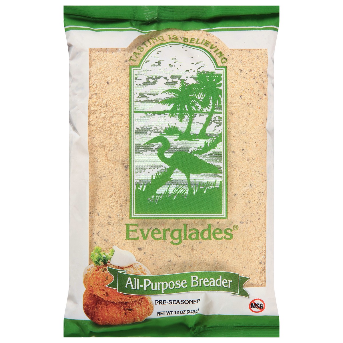 slide 1 of 6, Everglades Pre-Seasoned All-Purpose Breader 12 oz, 12 oz