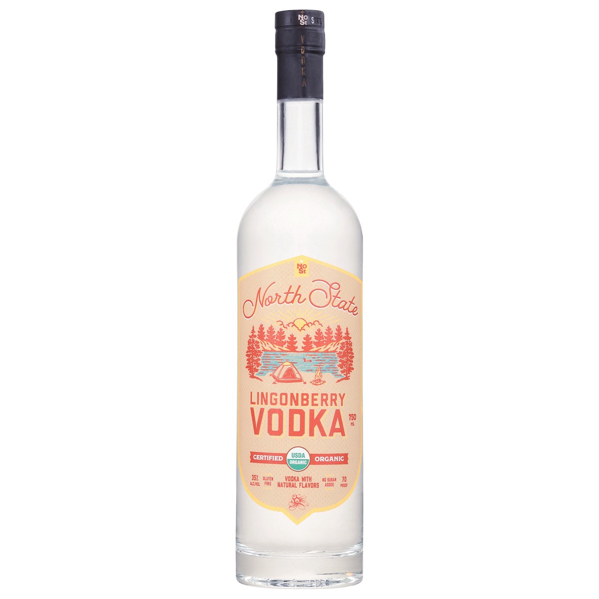 slide 3 of 4, North State Lingonberry Vodka 750 ml, 750 ml