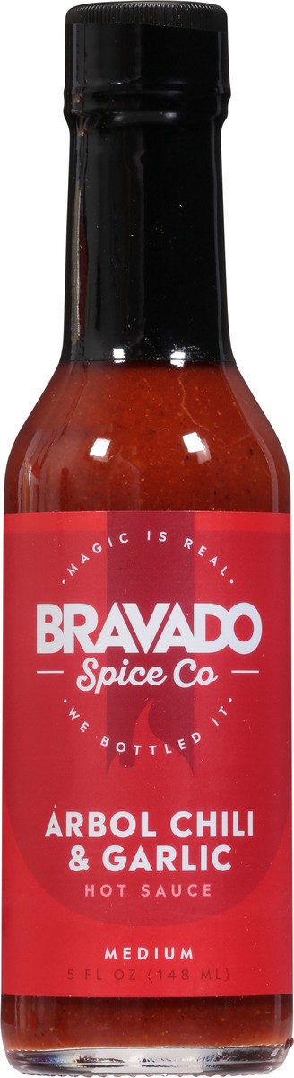 slide 5 of 9, Bravado Spice Co Bravado Arbol & Garlic Hot Sauce, 5 fl oz