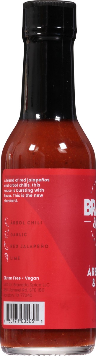 slide 4 of 9, Bravado Spice Co Bravado Arbol & Garlic Hot Sauce, 5 fl oz