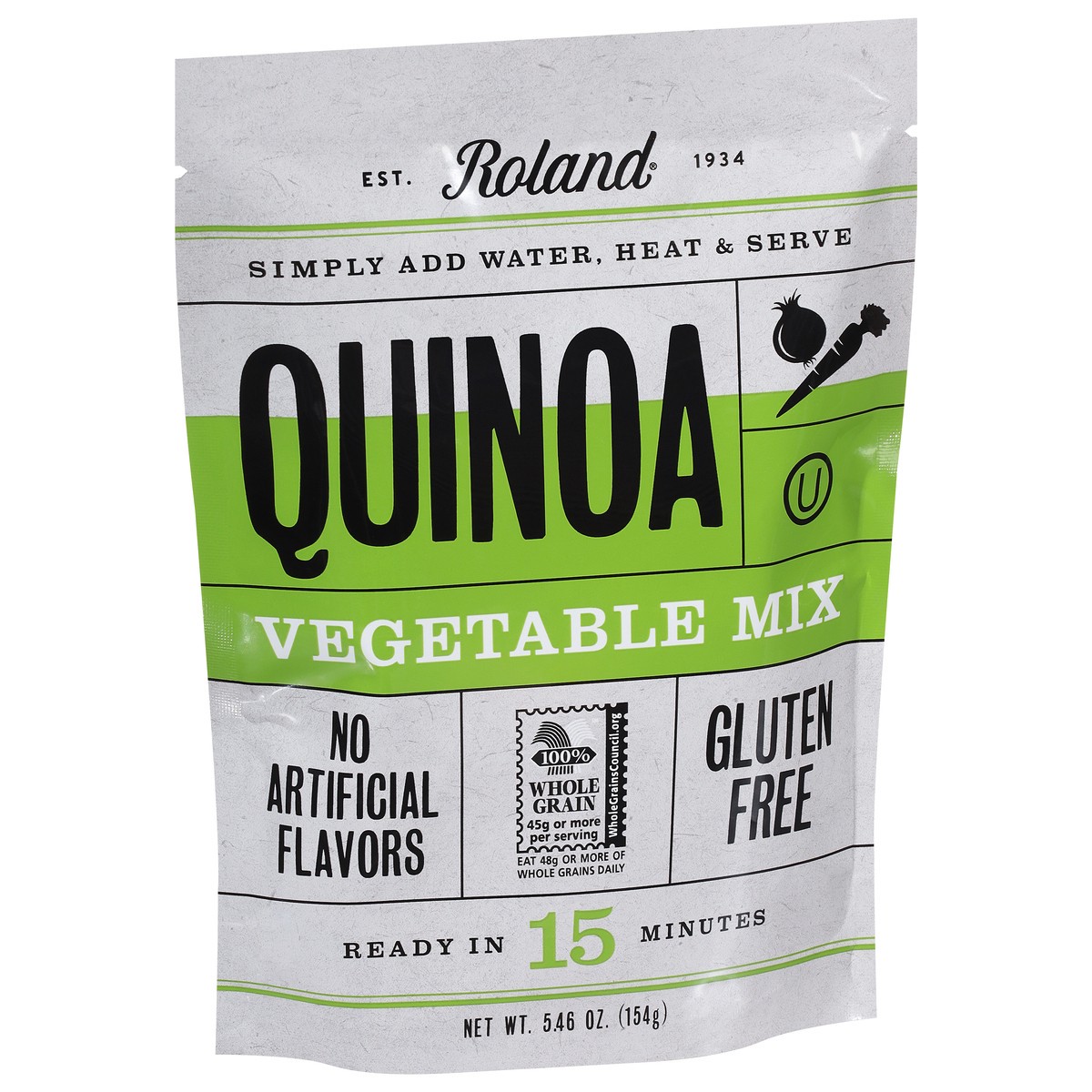 slide 5 of 9, Roland Quinoa Vegetable Mix 5.46 oz, 5.46 oz