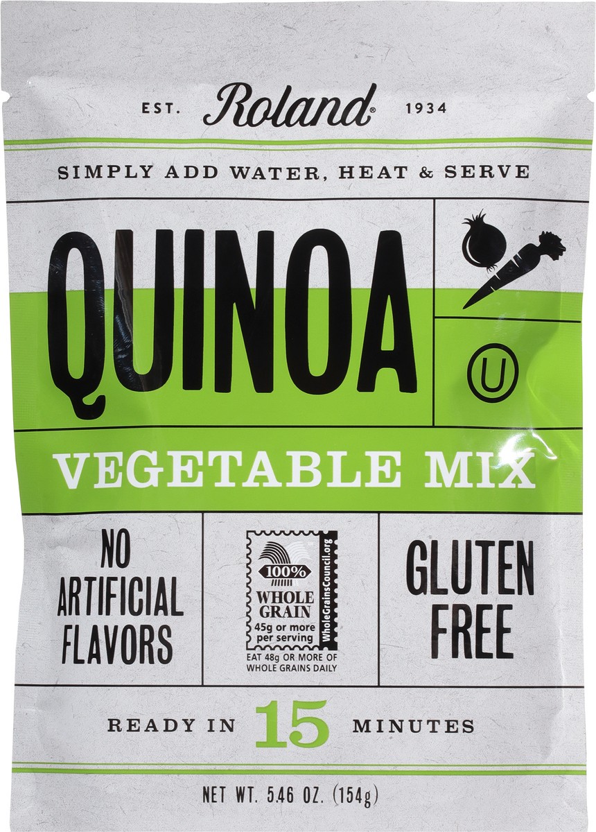 slide 3 of 9, Roland Quinoa Vegetable Mix 5.46 oz, 5.46 oz