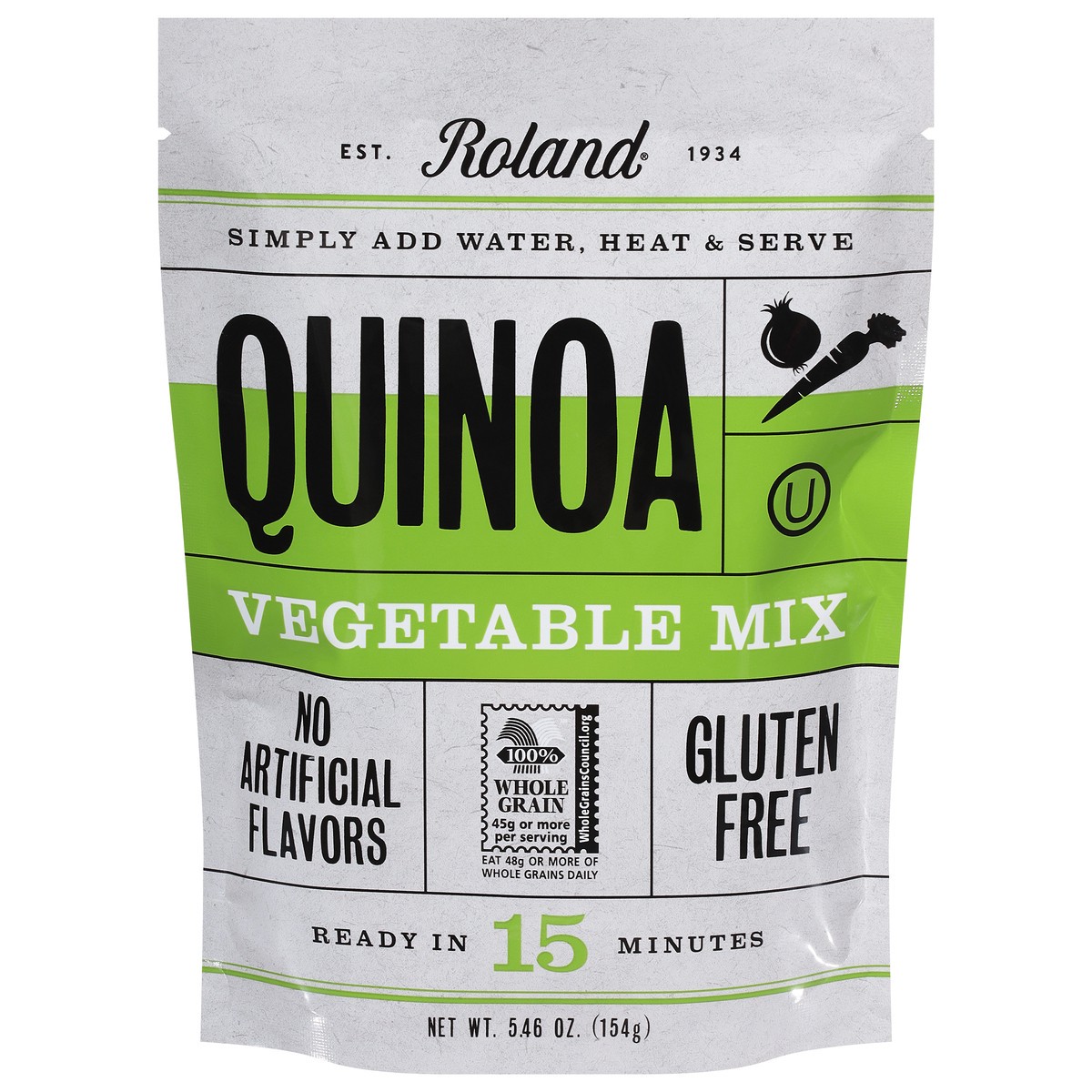 slide 1 of 9, Roland Quinoa Vegetable Mix 5.46 oz, 5.46 oz