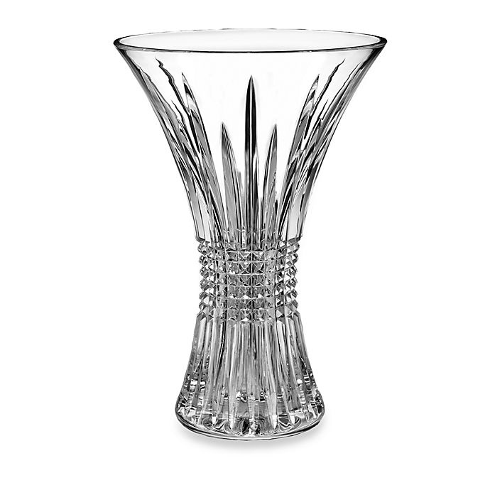 slide 1 of 1, Waterford Lismore Diamond Vase, 14 in