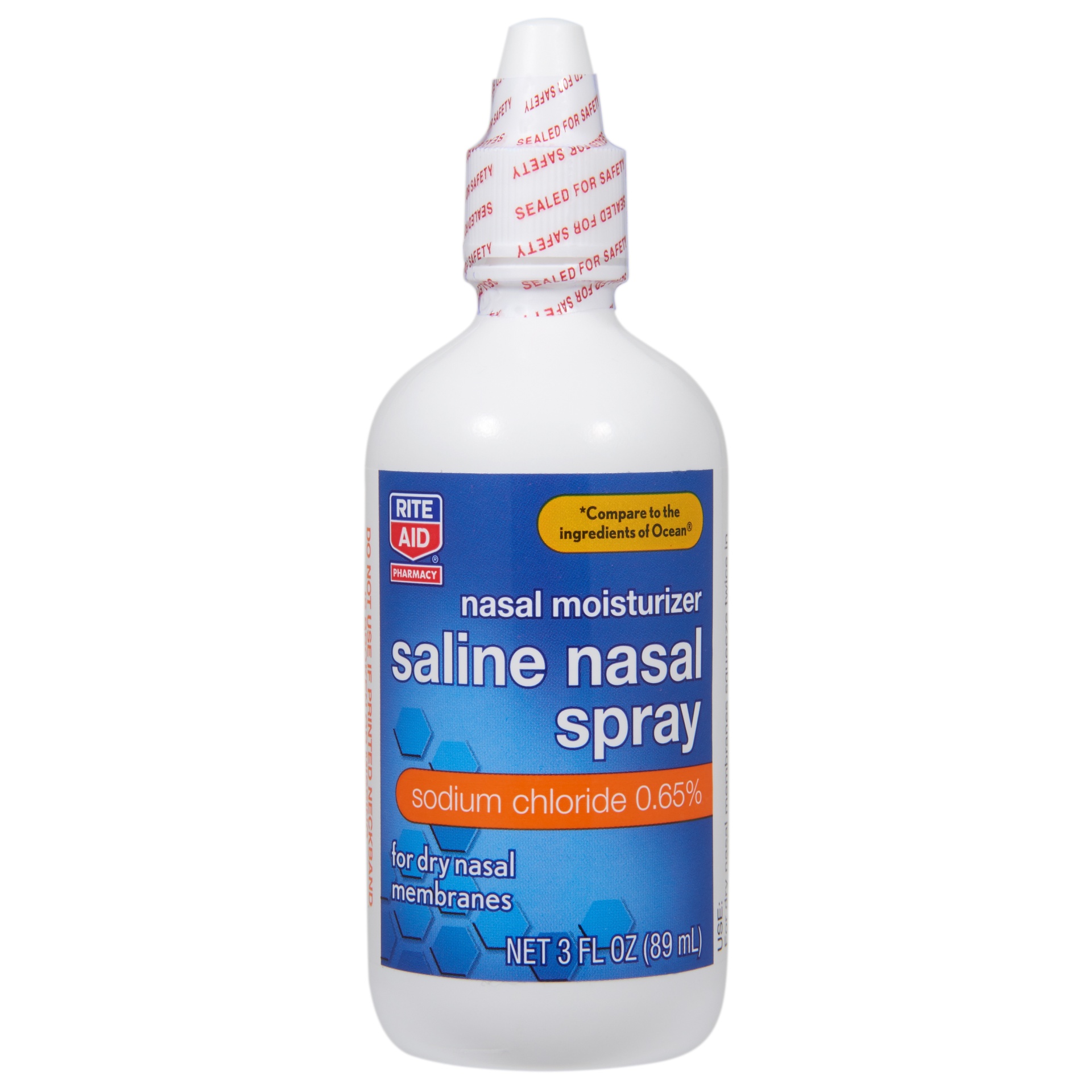 slide 1 of 3, Rite Aid Saline Nasal Spray, 3 fl oz