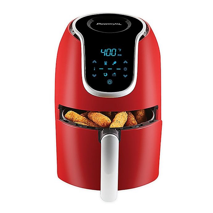 slide 1 of 1, PowerXL Power XL Vortex Air Fryer - Red, 2 qt