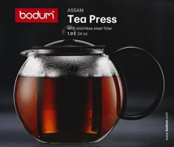 Bodum Black 8 Cup Assam Tea Press