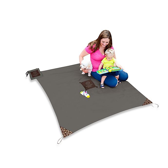 slide 1 of 1, Monkey Mat Your Portable Floor - Grey Groove, 1 ct