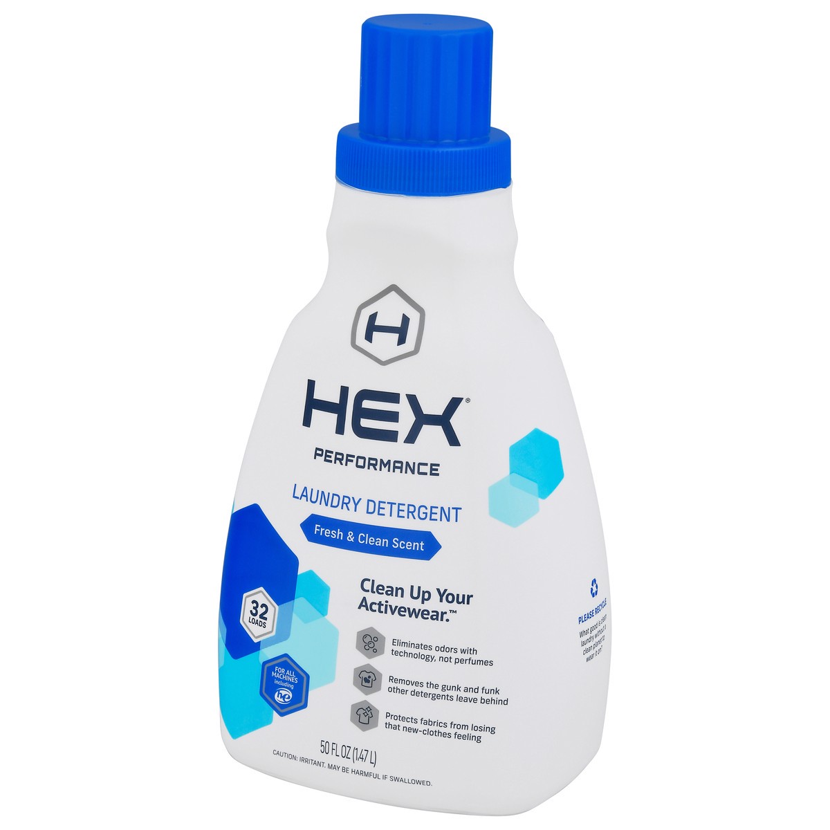 slide 7 of 13, Hex Performance Fresh & Clean Scent Laundry Detergent 50 fl oz, 50 fl oz