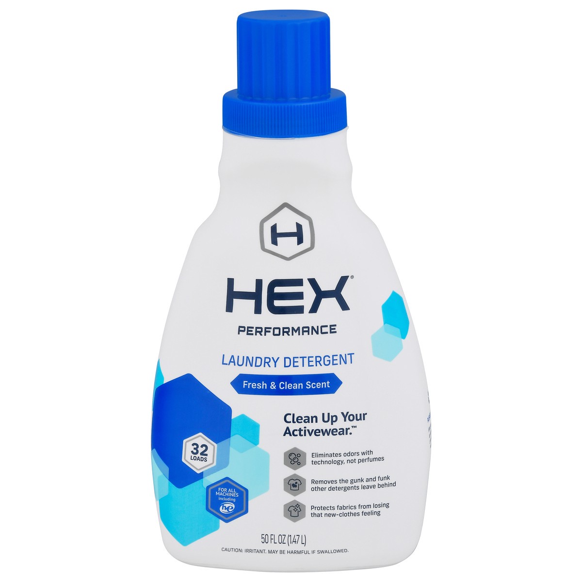 slide 4 of 13, Hex Performance Fresh & Clean Scent Laundry Detergent 50 fl oz, 50 fl oz