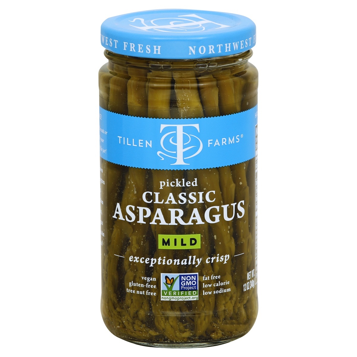 slide 1 of 1, Tillen Farms Pickled Crispy Asparagus, 15.5 oz