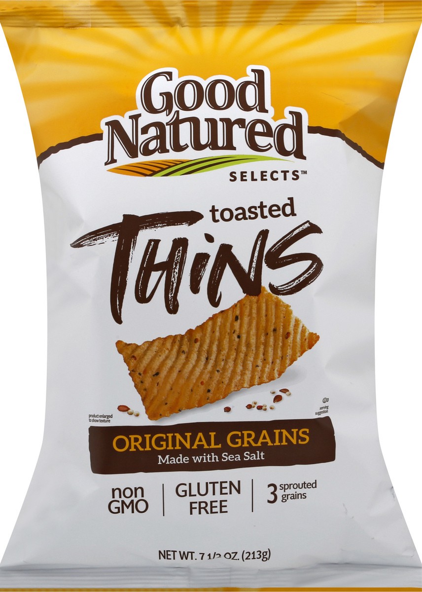 slide 1 of 9, Good Natured Toasted Original Grains Multigrain Crisps 7.5 oz, 7.5 oz