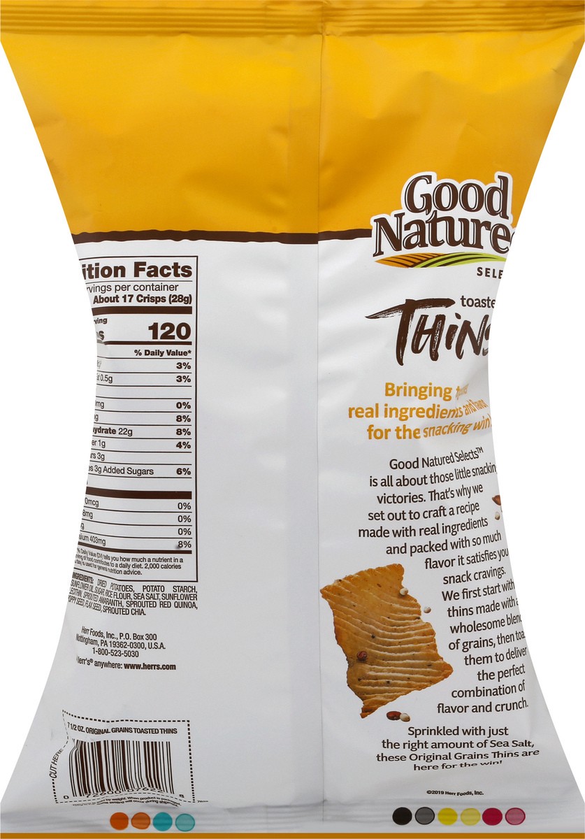 slide 6 of 9, Good Natured Toasted Original Grains Multigrain Crisps 7.5 oz, 7.5 oz