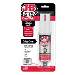 JB Weld J-B Weld Clearweld Syringe 25 Ml.