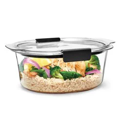 Rubbermaid 7c Brilliance Round Food Storage Container