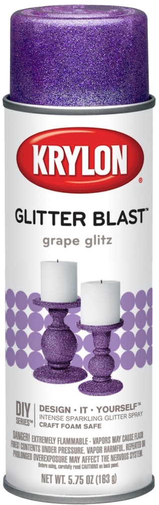 slide 1 of 1, Krylon Glitter Blast Glitter Spray Paint - Grape Glitz - 5.75 Ounce, 5.75 oz