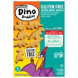 Yummy Gluten Free Dinosaur-Shaped Chicken Breast Nuggets - 32 oz