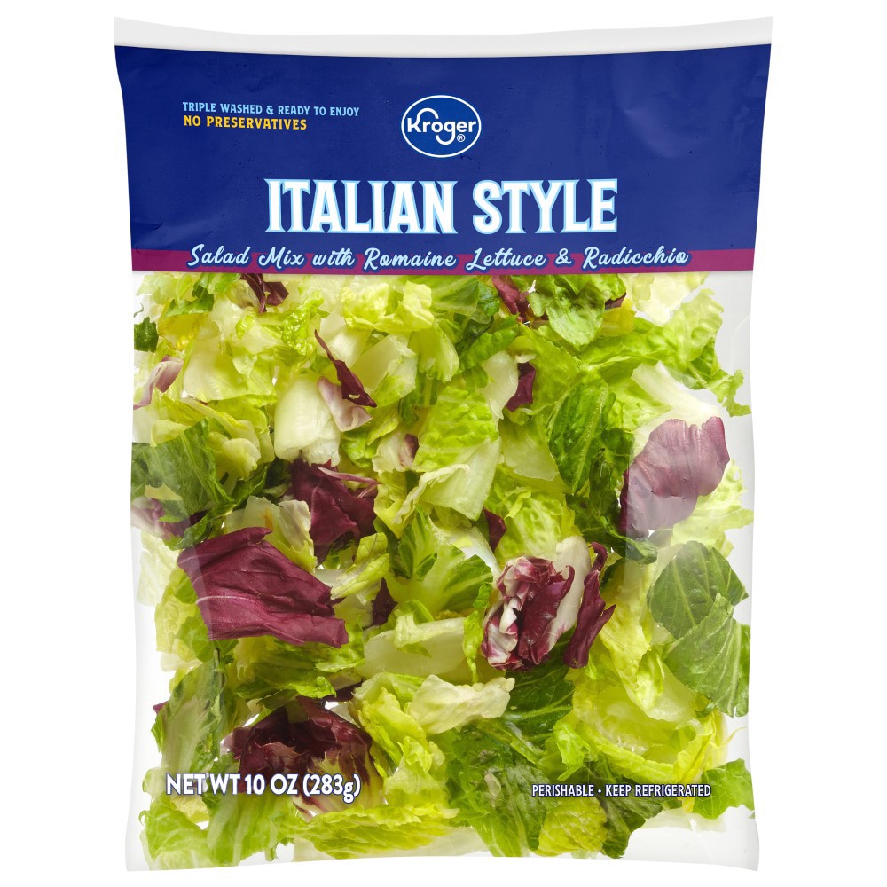 slide 2 of 3, Kroger Italian Style Blend Salad, 10 oz