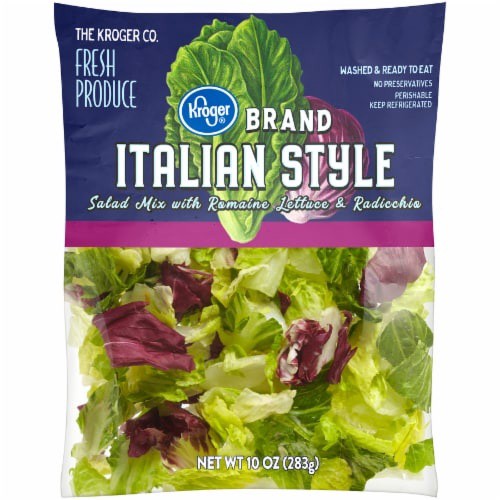 slide 1 of 3, Kroger Italian Style Blend Salad, 10 oz