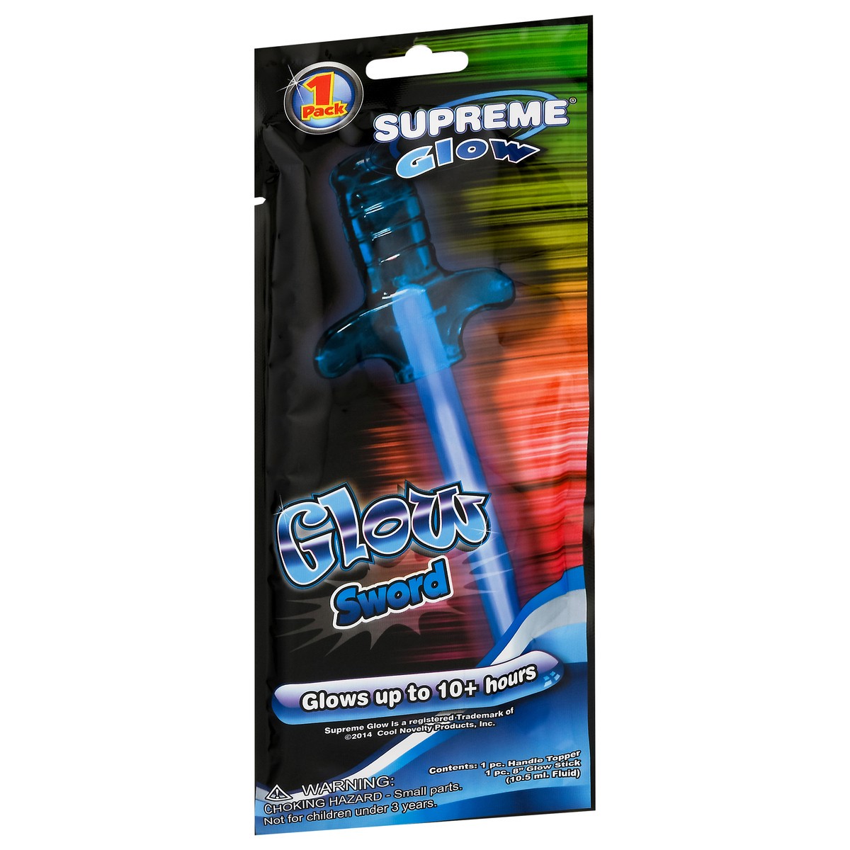 slide 2 of 9, Supreme Blue Glow Sword, 1 ct