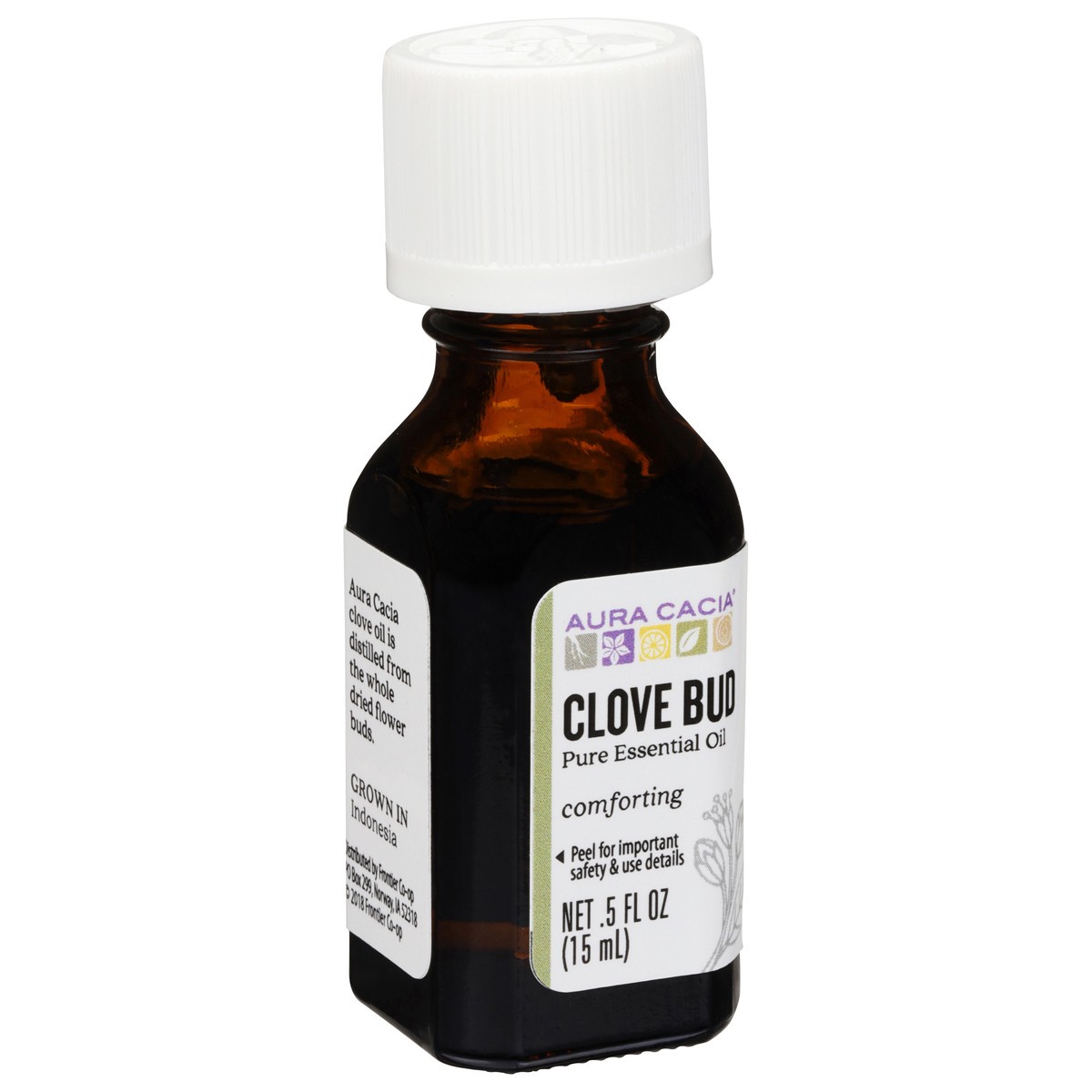 slide 8 of 9, Aura Cacia Clove Bud Essential Oil, 0.5 oz