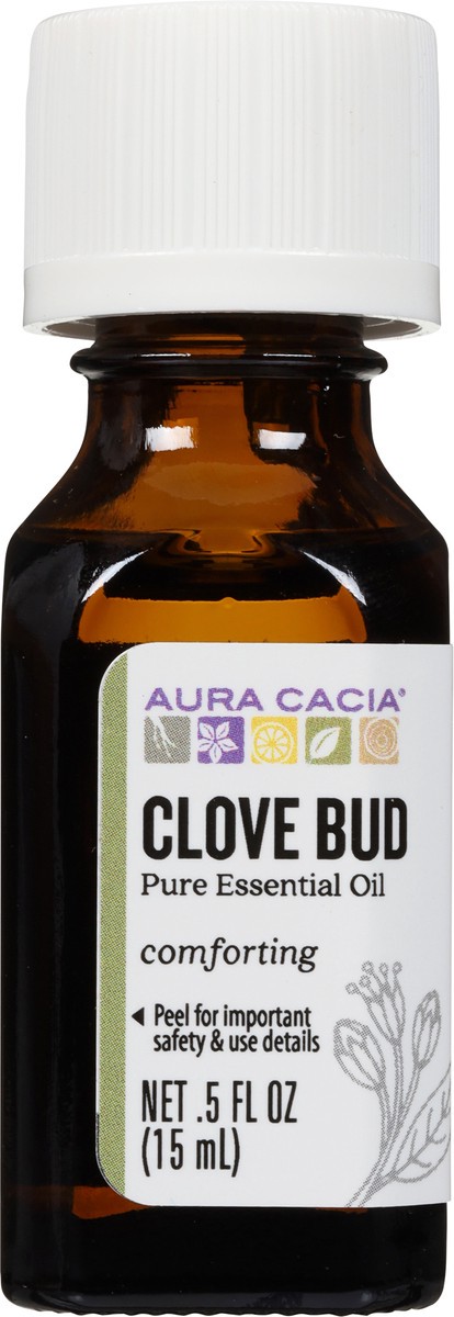 slide 4 of 9, Aura Cacia Clove Bud Essential Oil, 0.5 oz