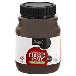 Essential Everyday Classic Roast Decaf Instant Coffee- 8 oz