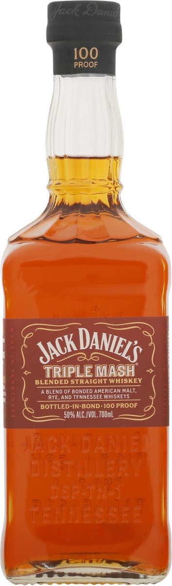 slide 1 of 9, Jack Daniel's Triple Mash Blended Straight Whiskey 700 ml, 700 ml