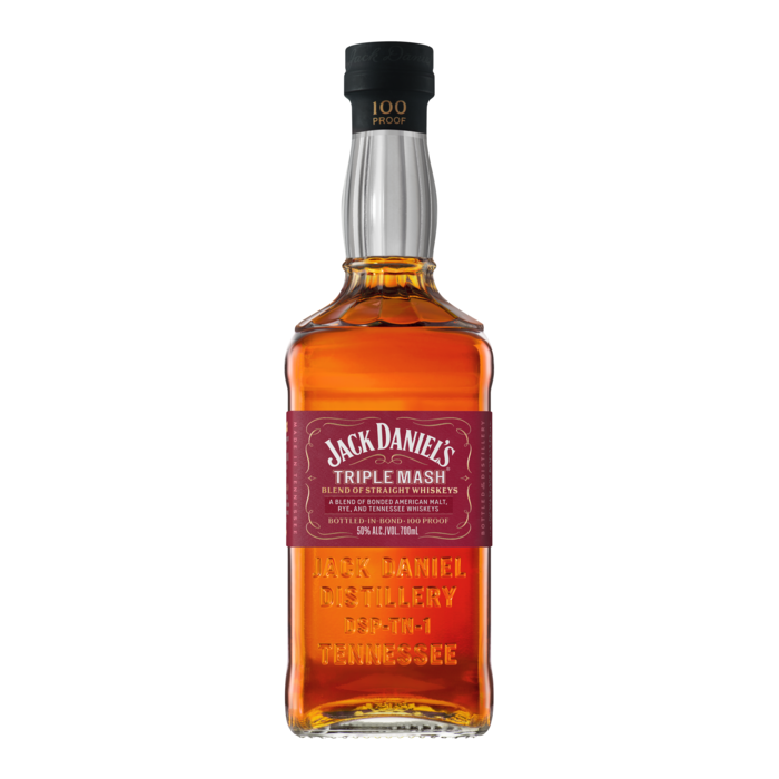 slide 1 of 9, Jack Daniel's Triple Mash Blended Straight Whiskey 700 ml, 700 ml