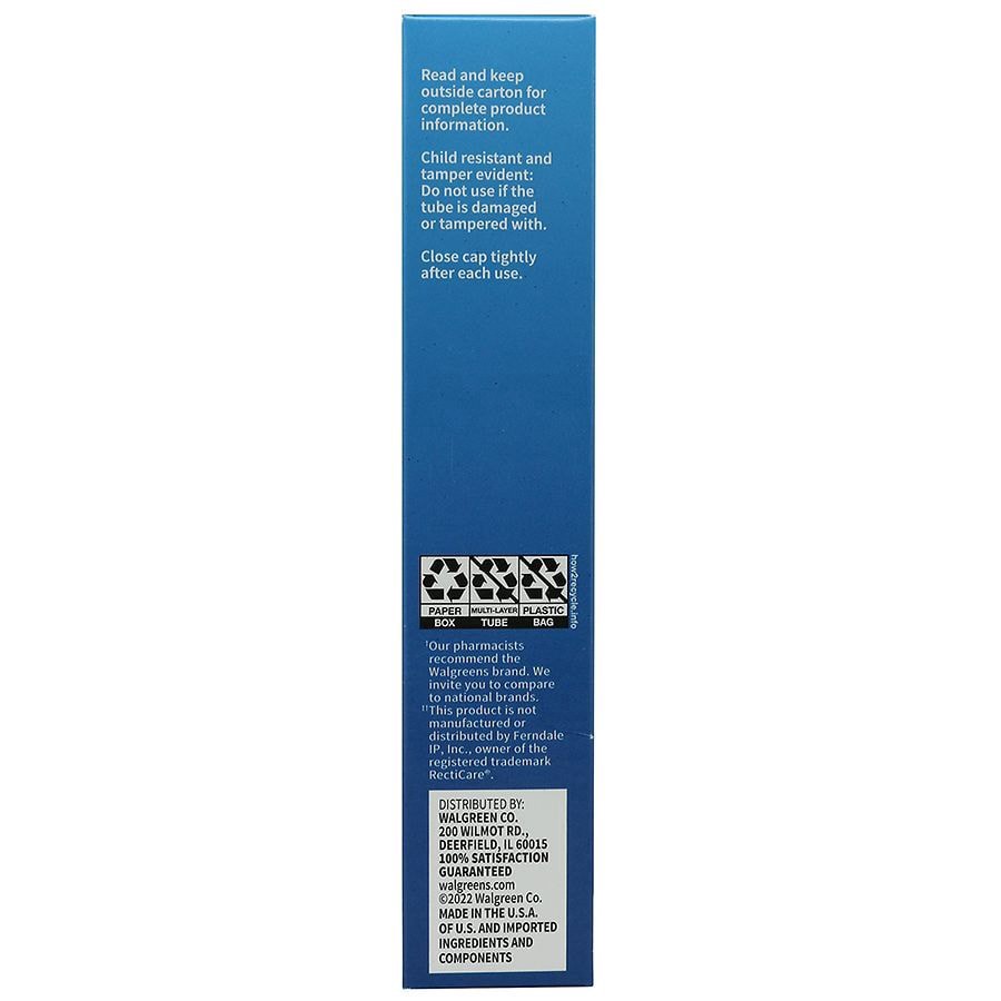 slide 3 of 5, Walgreens Anorectal Lidocaine Cream, 1 oz