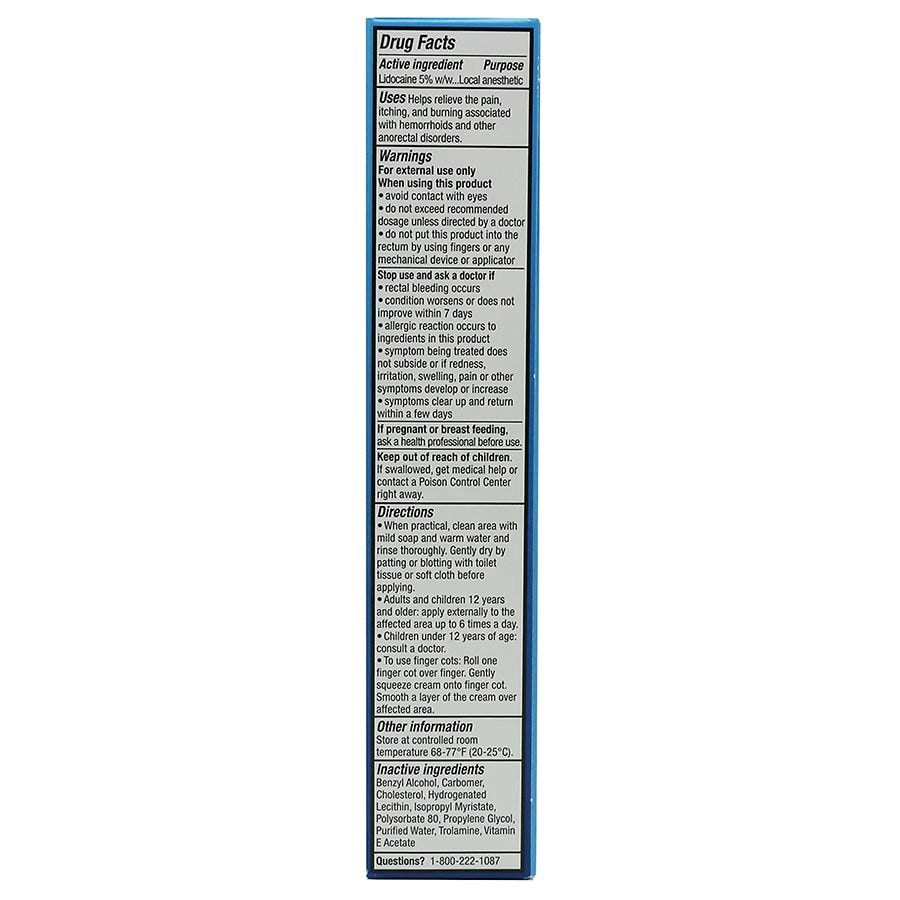 slide 2 of 5, Walgreens Anorectal Lidocaine Cream, 1 oz