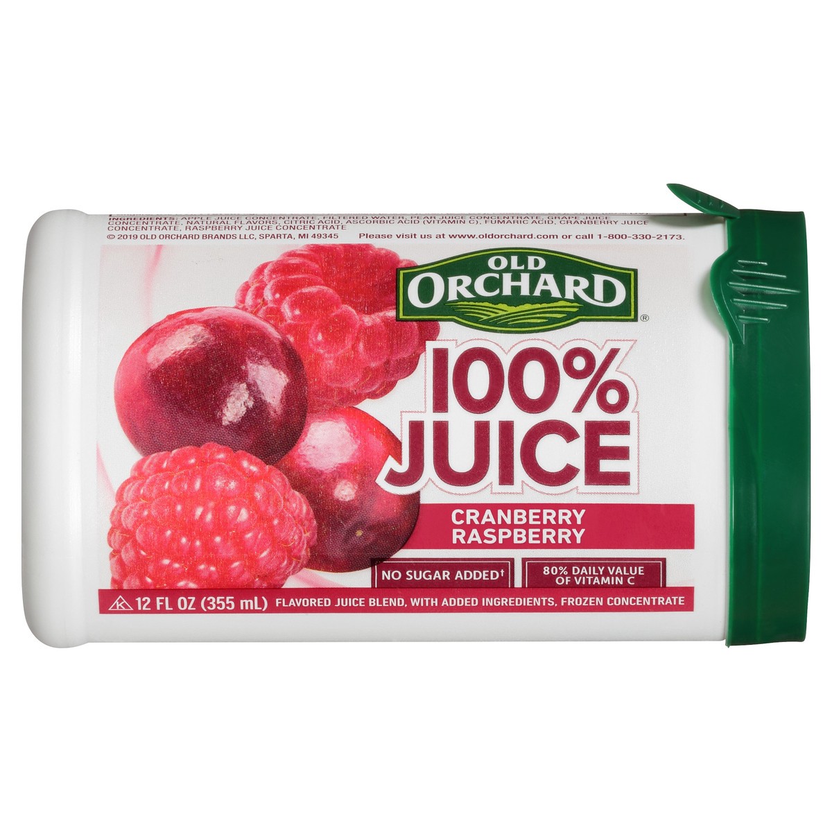 slide 12 of 14, Old Orchard 100% Cran Raspberry Juice, 12 fl oz