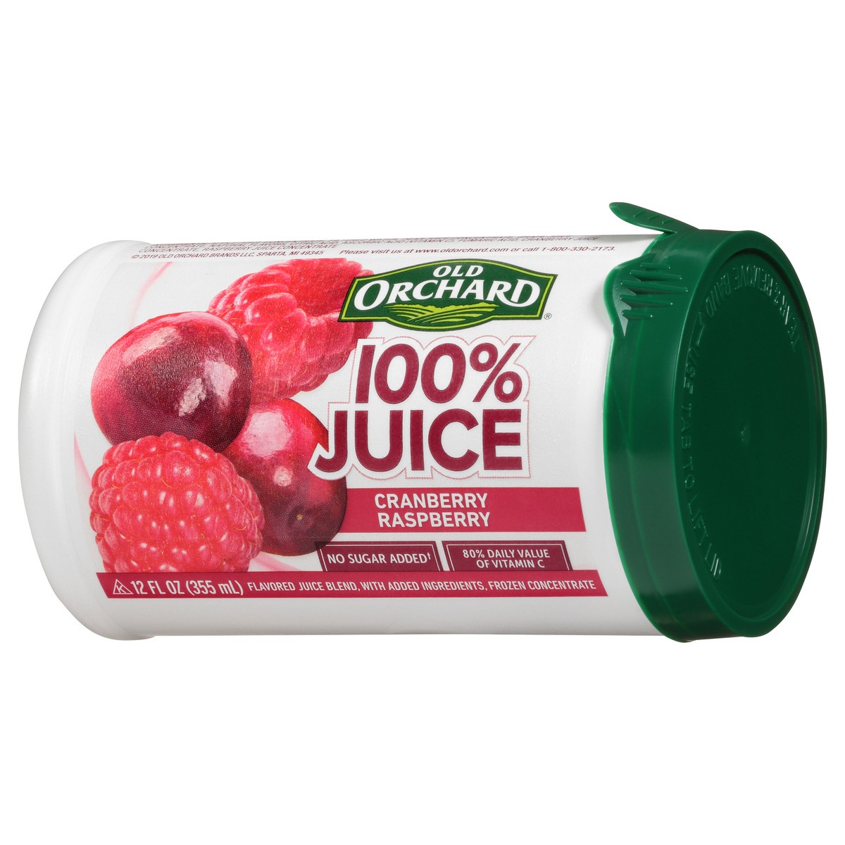 slide 8 of 14, Old Orchard 100% Cran Raspberry Juice, 12 fl oz