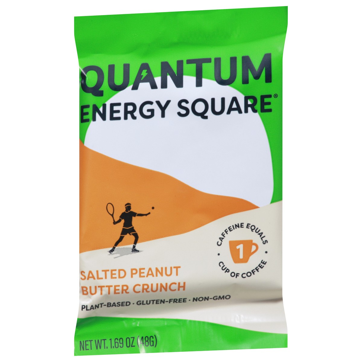 slide 5 of 9, Quantum Energy Square Salted Peanut Butter Crunch 1.69 oz, 1.69 oz