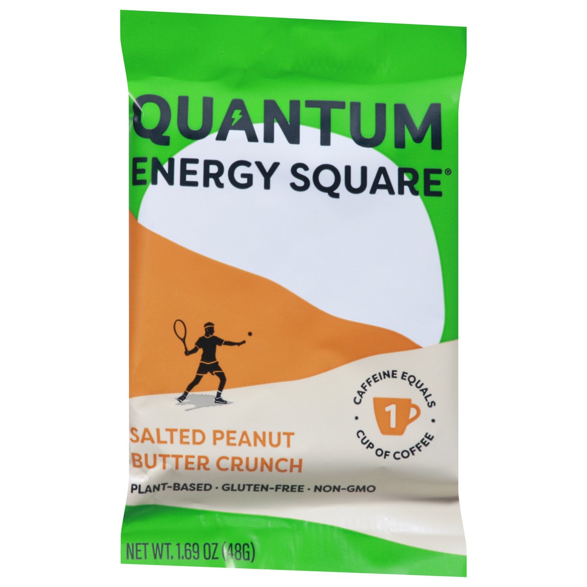 slide 7 of 9, Quantum Energy Square Salted Peanut Butter Crunch 1.69 oz, 1.69 oz