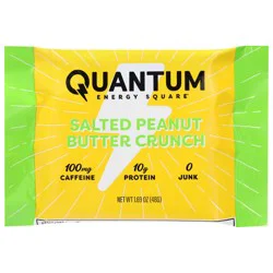 Quantum Energy Square Salted Peanut Butter Crunch 1.69 oz