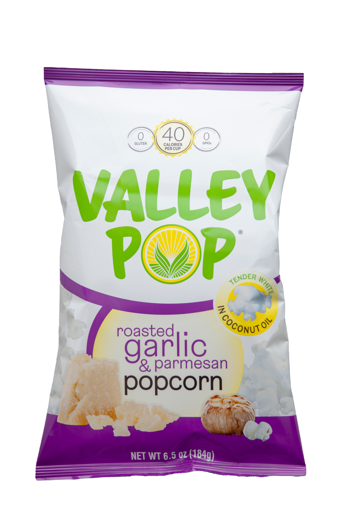 slide 1 of 4, Valley Pop Cheesy Infusions Parmesan & Roasted Garlic Popcorn 6.5 oz, 6.5 oz