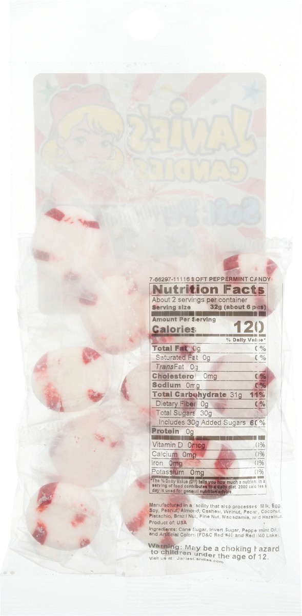slide 3 of 9, Janie's Candies Soft Peppermint Candy 2 oz, 2 ct