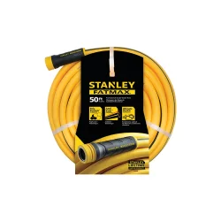STANLEY Fatmax Professional-Grade Garden Hose - 50 Foot - Yellow